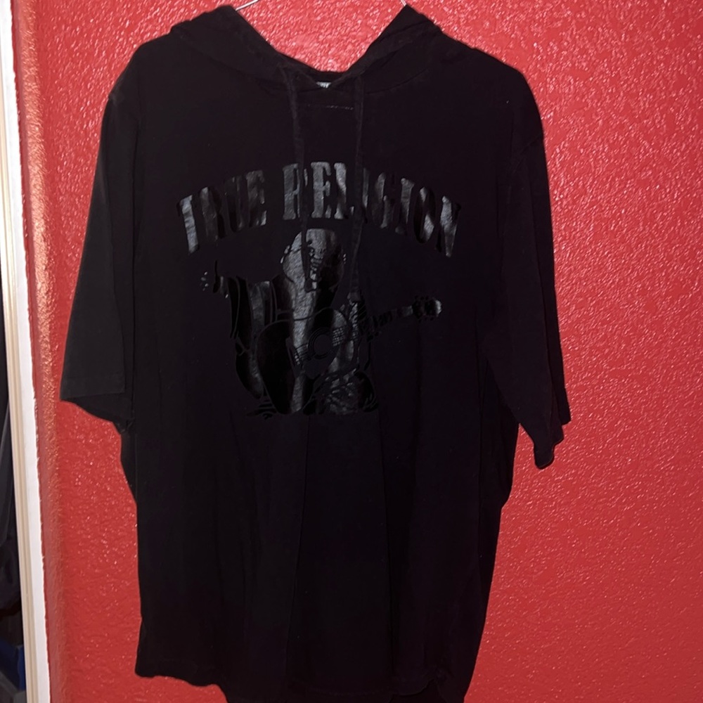 True Religion Short-Sleeve Hoodie